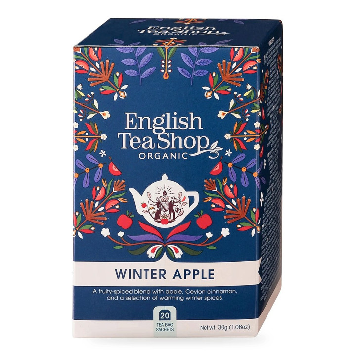 Herbatka Zimowe Jabłko BIO 30 g (20 x 1,5 g) - English Tea Shop Organic