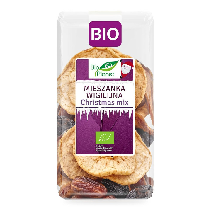 Mieszanka Wigilijna Suszone Owoce BIO 150 g - BIO Planet - Ekochatka