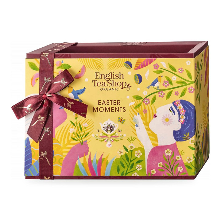 Herbatki Wielkanocne Piramidki 3 Smaki BIO 12 x 2 g (24 g) - English Tea Shop Organic