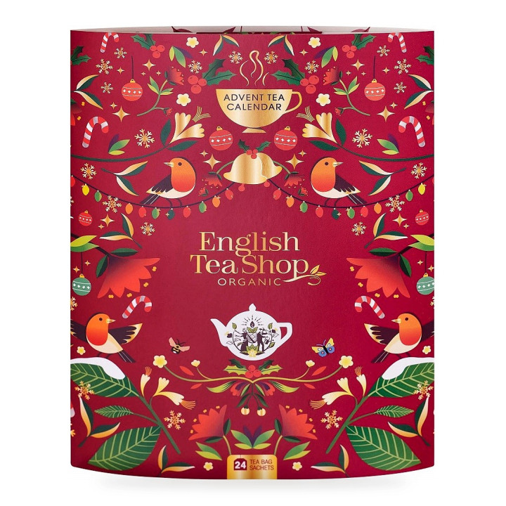Kalendarz Adwentowy Herbaciany Zeszyt BIO 24 x 1,8 g (43,25 g) - English Tea Shop Organic