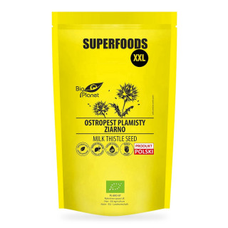 Ostropest Plamisty Ziarno BIO 600 g - BIO Planet Superfoods