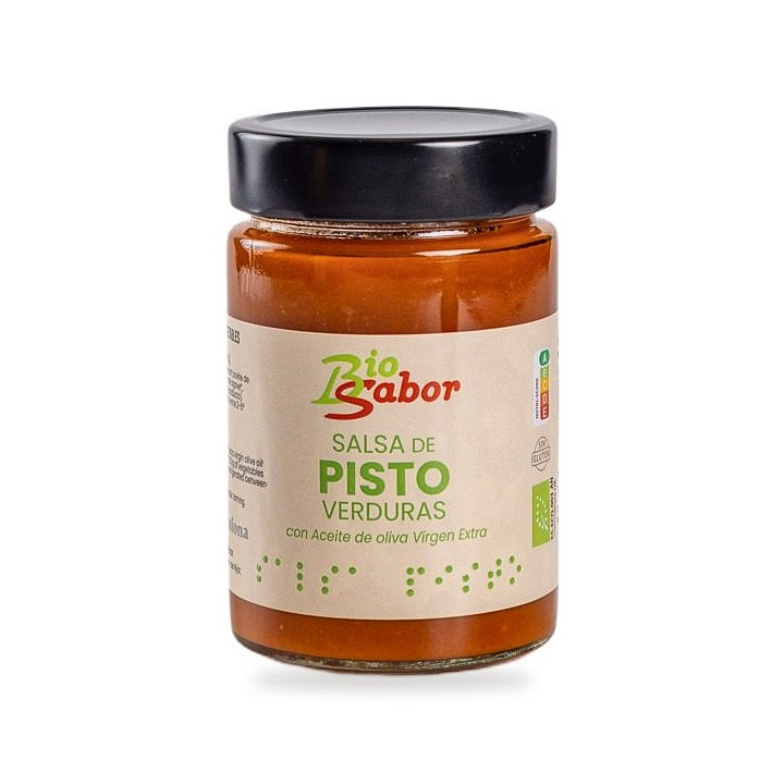 Sos Salsa De Pisto Bezglutenowy BIO 300 g - Biosabor - Ekochatka
