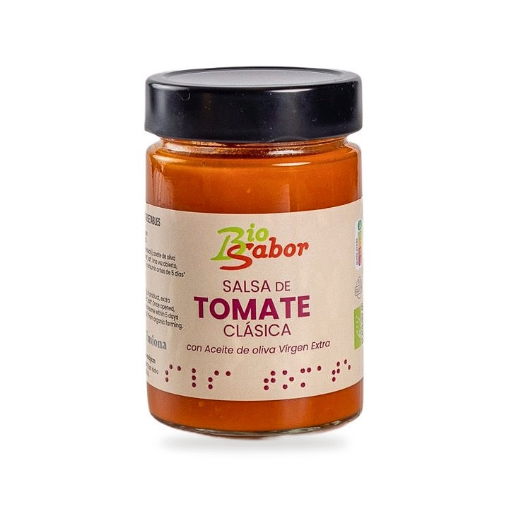 Sos Pomidorowy Klasyczny Bezglutenowy BIO 300 g - Biosabor - Ekochatka