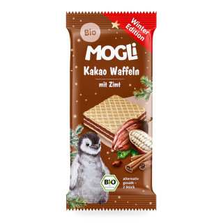 Wafelki Kakaowo-Cynamonowe BIO 15 g - Mogli - Ekochatka
