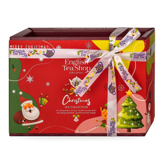 Herbatki Świąteczne Piramidki 6 Smaków BIO 24 g - English Tea Shop Organic