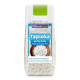 Tapioka Perły Duże Bezglutenowe 250 g - Naturavena - Ekochatka