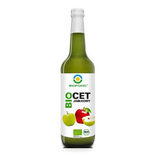 Ocet Jabłkowy Niefiltrowany BIO 5% 700 ml - Biofood - Ekochatka