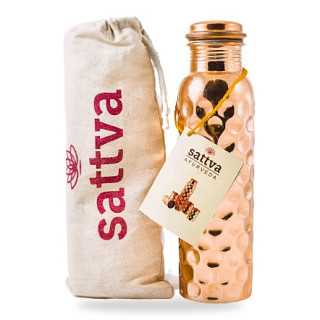 Butelka Miedziana Diamond Ajurwedyjska 650 ml - Sattva - Ekochatka