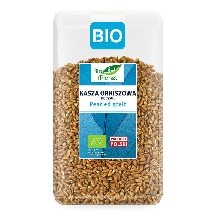 Kasza Orkiszowa Pęczak BIO 1 kg - BIO Planet - Ekochatka