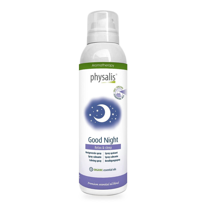 Spray na Sen z Olejkami Eterycznymi Good Night 150 ml - Physalis