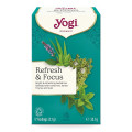 Herbatka Ziołowa Mięta Refresh & Focus BIO 35,7 g - Yogi Tea
