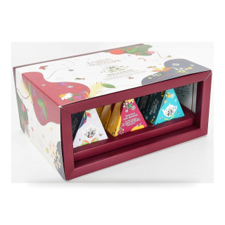Herbatki Świąteczne Piramidki Wellness 3 Smaki BIO 24 g - English Tea Shop Organic