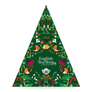 Kalendarz Adwentowy Herbaty Piramidki 13 Smaków BIO 50 g - English Tea Shop Organic