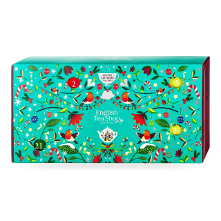Kalendarz Adwentowy Herbaciany 13 Smaków Piramidki BIO 50 g - English Tea Shop Organic