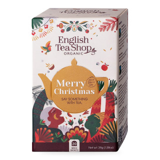 Zestaw Herbat Świątecznych BIO 5 Smaków 20 Saszetek 39 g - English Tea Shop Organic