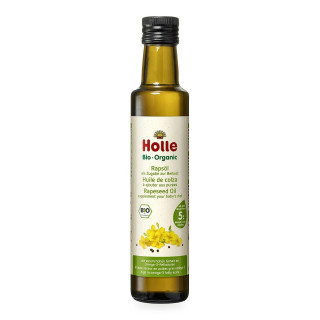 Olej Rzepakowy Tłoczony na Zimno Omega-3 Dla Dzieci BIO 250 ml - Holle