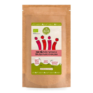 Liofilizowane Owoce w Proszku Truskawka Malina MIX BIO 20 g (10 x 2 g) - Helpa