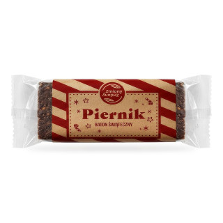 Baton Świąteczny Piernik Bez Cukru Wegański 50 g - Zmiany Zmiany