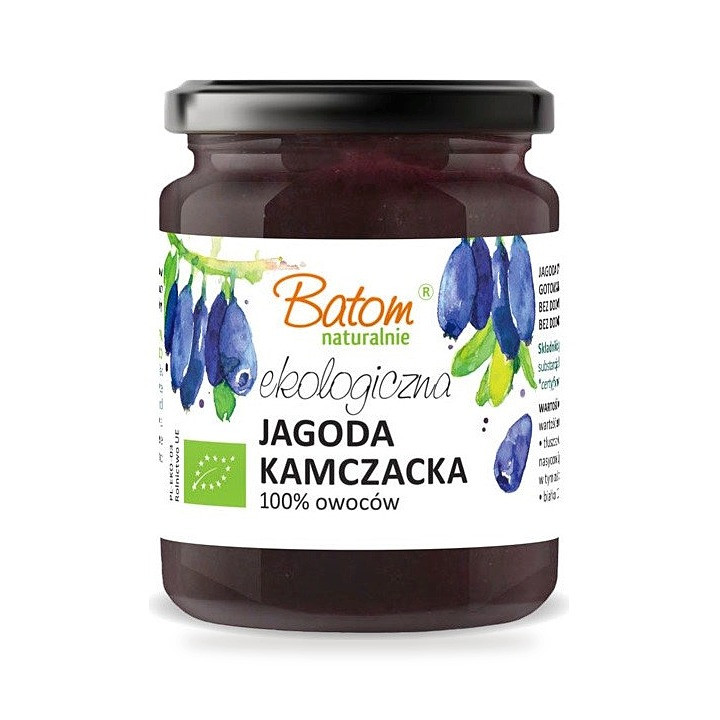 Konfitura Jagoda Kamczacka Bez Dodatku Cukru BIO 260 g - Batom