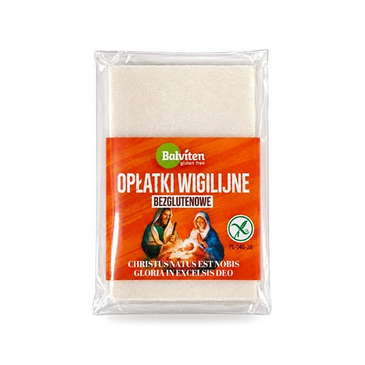 Opłatki Wigilijne Bezglutenowe 3 szt. 2 g - Balviten - Ekochatka