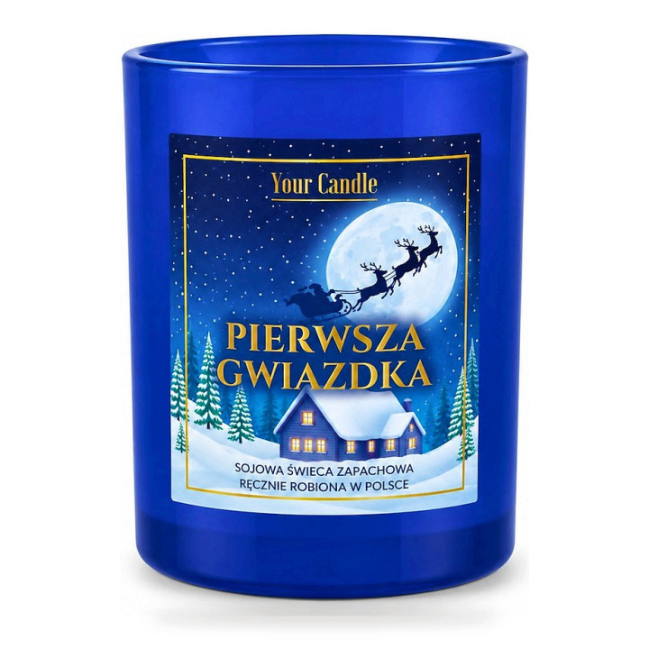 Świeca Sojowa Zapachowa Pierwsza Gwiazdka 180 ml - Your Candle