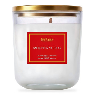 Świeca Sojowa Zapachowa Świąteczny Czas 180 ml - Your Candle