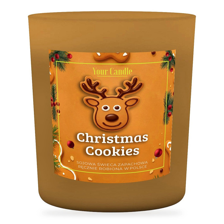 Świeca Sojowa Zapachowa Christmas Cookies 180 ml - Your Candle