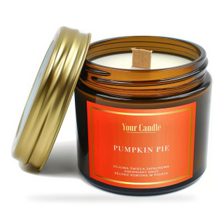Świeca Sojowa Zapachowa Pumpkin Pie 120 ml - Your Candle - Ekochatka