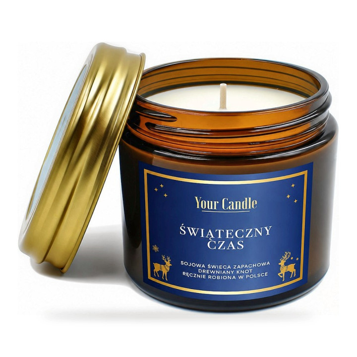 Świeca Sojowa Zapachowa Świąteczny Czas 120 ml - Your Candle
