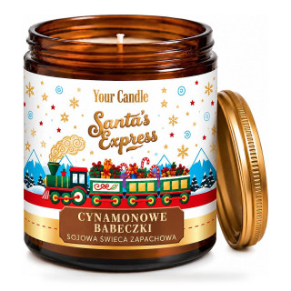 Świeca Sojowa Zapachowa Cynamonowe Babeczki 180 ml - Your Candle