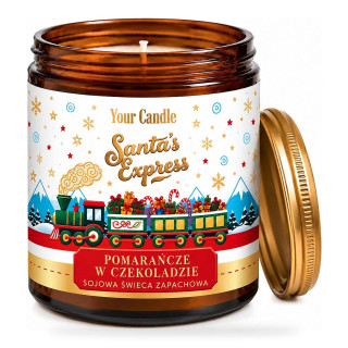 Świeca Sojowa Zapachowa Pomarańcze w Czekoladzie 180 ml - Your Candle