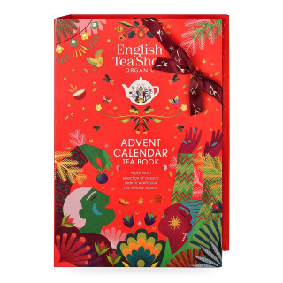 Kalendarz Adwentowy Herbaciany Książka 13 Smaków BIO 50 g - English Tea Shop Organic