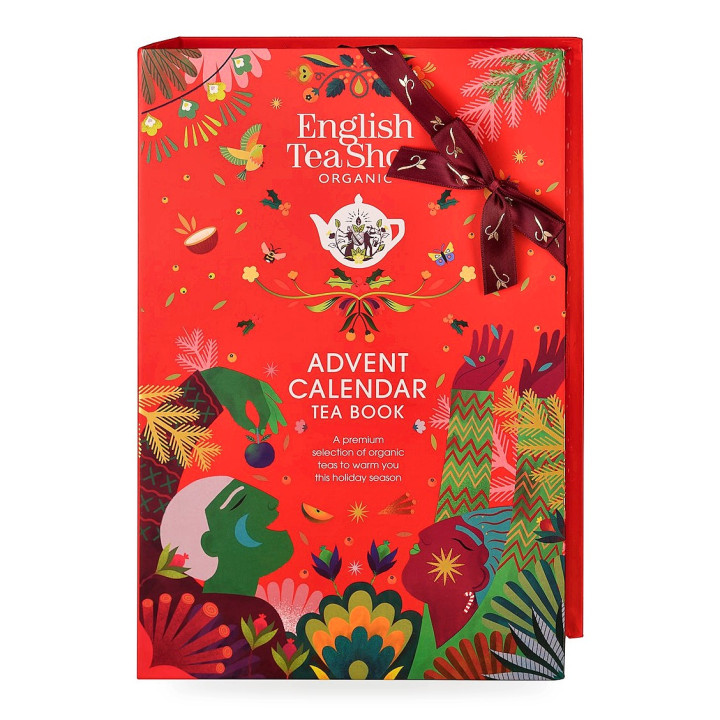 Kalendarz Adwentowy Herbaciany Książka 13 Smaków BIO 50 g - English Tea Shop Organic