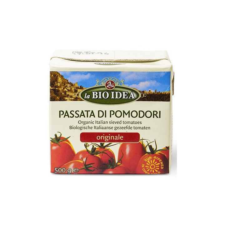 SOS Pomidorowy Passata BIO 500g (Karton) | LA BIO IDEA - Ekochatka