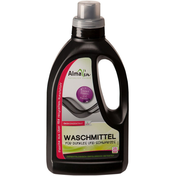 Płyn do Prania Ciemnych Ubrań (Koncentrat) ECO 750ml (25 Prań) | ALMAWIN - Ekochatka