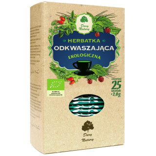 Herbatka Odkwaszająca BIO (25x2g) 50g | DARY NATURY - herbatki - Ekochatka