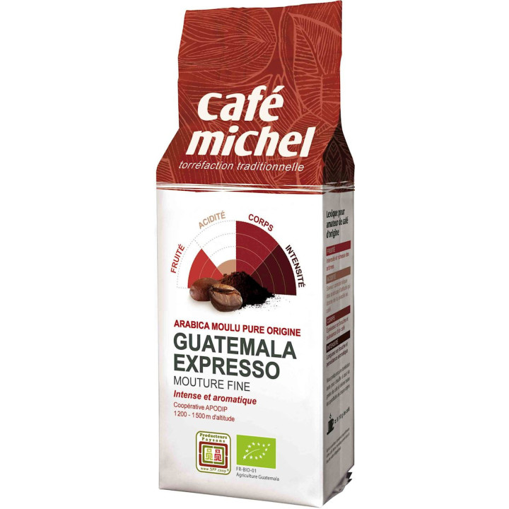 Kawa Mielona Arabica 100 % Espresso Gwatemala Fair Trade BIO 250g | TERRA ETICA - Ekochatka