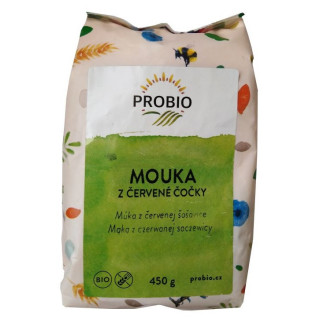 Mąka z Soczewicy Czerwonej Bezglutenowa BIO 450g | PROBIO - Ekochatka