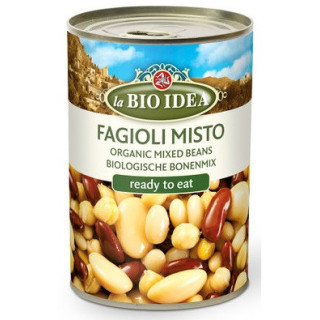 Fasola Mix w Zalewie BIO 400g (240g) | LA BIO IDEA - Ekochatka