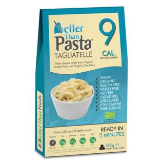 Makaron (Konjac) Tagliatelle Bezglutenowy BIO 385g (300g) | BETTER THAN FOODS - Ekochatka