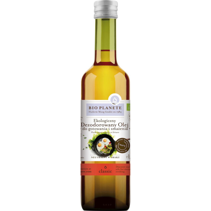 Olej do Gotowania i Smażenia BIO 500ml | BIO PLANETE - Ekochatka