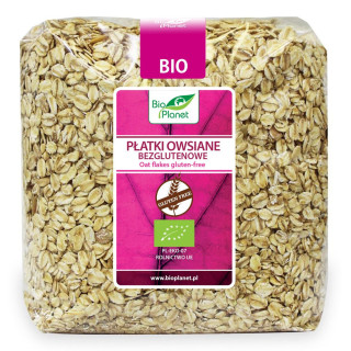 Płatki Owsiane Bezglutenowe BIO 1kg | BIO PLANET - Ekochatka