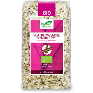 Płatki Owsiane Bezglutenowe BIO 300g | BIO PLANET - Ekochatka