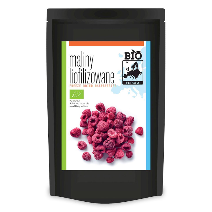 Maliny Liofilizowane  BIO 30g | BIO PLANET - seria INNE - Ekochatka