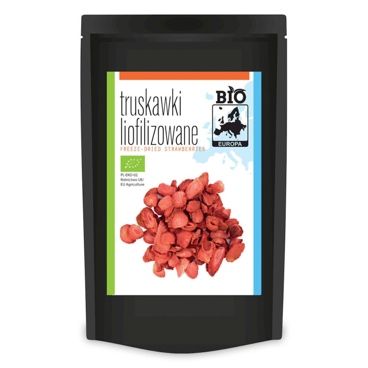 Truskawki Liofilizowane BIO 30g | BIO PLANET - seria INNE - Ekochatka
