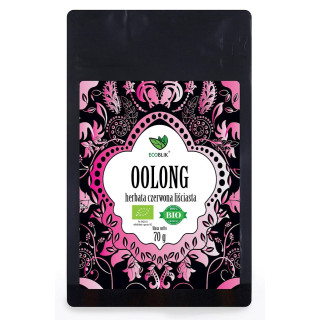 Herbata Czerwona Liściasta Oolong BIO 70g | ECOBLIK - Ekochatka