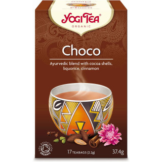 Herbatka Czekoladowa z Kakao (Choco) BIO (17x2,2g) 37,4g | YOGI TEA - Ekochatka