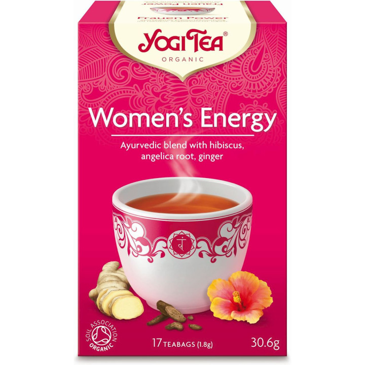 Herbatka dla Kobiet Energia (Women's Energy) BIO (17x1,8g) 30,6g | YOGI TEA - Ekochatka