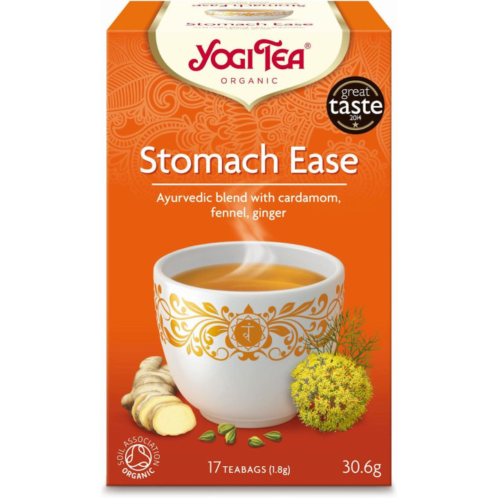 Herbatka na Trawienie (Stomach Ease)  BIO (17x1,8g) 30,6g | YOGI TEA - Ekochatka