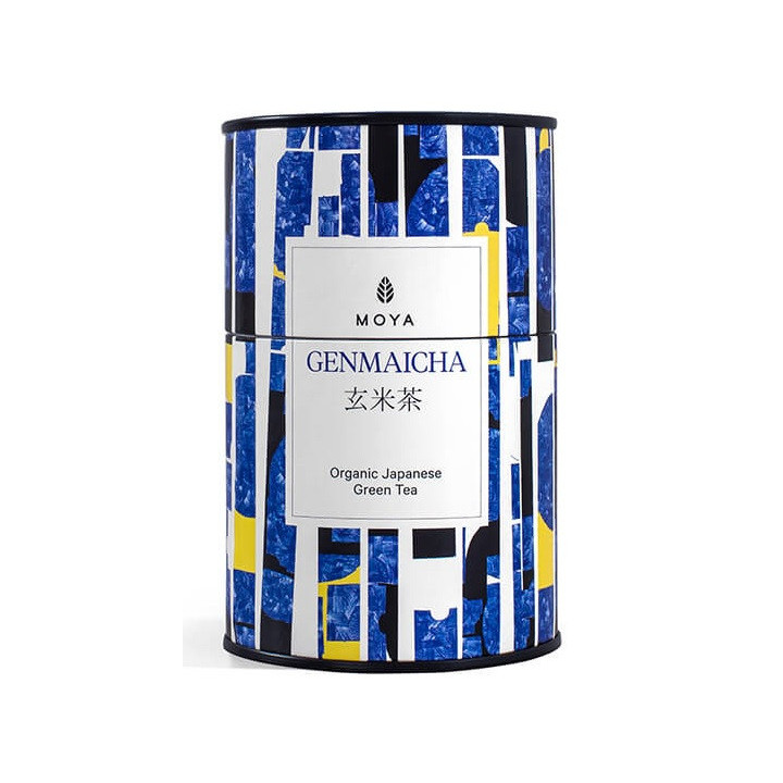 Herbata Zielona Genmaicha Japońska z Prażonym Ryżem BIO 60g | MOYA MATCHA - Ekochatka